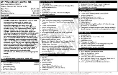 2017 Buick Enclave Leather Group