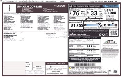 2025 Lincoln Corsair Plug-In Hybrid Grand Touring