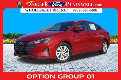 2019 Hyundai Elantra SE Keyless Entry Rear Camera 2.0 LITER DOHC