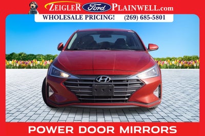 2019 Hyundai Elantra SE Keyless Entry Rear Camera 2.0 LITER DOHC