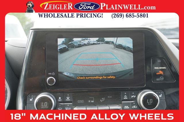 2023 Toyota Highlander Hybrid XLE 4x4 Power Moonroof Blis Rear Camera 3rd Row P Lift