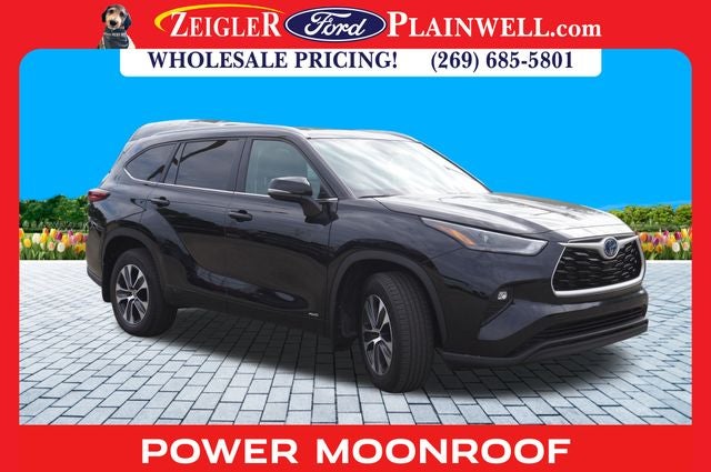 2023 Toyota Highlander Hybrid XLE 4x4 Power Moonroof Blis Rear Camera 3rd Row P Lift