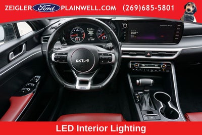 2023 Kia K5 GT-Line AWD GT LINE PREMIUM PKG PANOROOF RED LEATHER