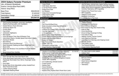 2024 Subaru Forester Premium