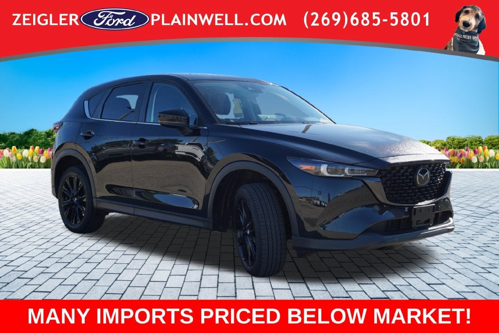 2025 Mazda Mazda CX-5 2.5 S Carbon Edition AWD Heated Leather Power Moonroof Blis Bose