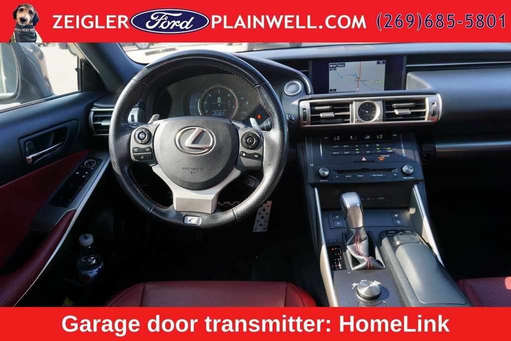 2016 Lexus IS 350 F SPORT AWD MOON ROOF HTD LEATHER REMOTE START