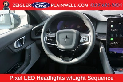 2023 Polestar 2 Long Range Dual Motor AWD Pilot Pack Navigation 360 Camera Blis