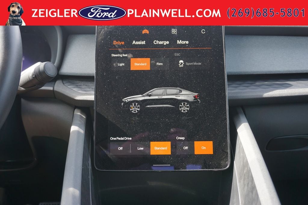 2023 Polestar 2 Long Range Dual Motor AWD Pilot Pack Navigation 360 Camera Blis