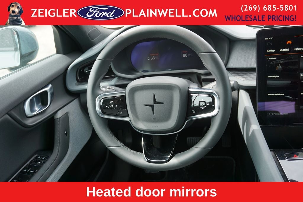 2024 Polestar 2 Long Range Dual Motor AWD Pilot Package Blis Navigation Park Assist