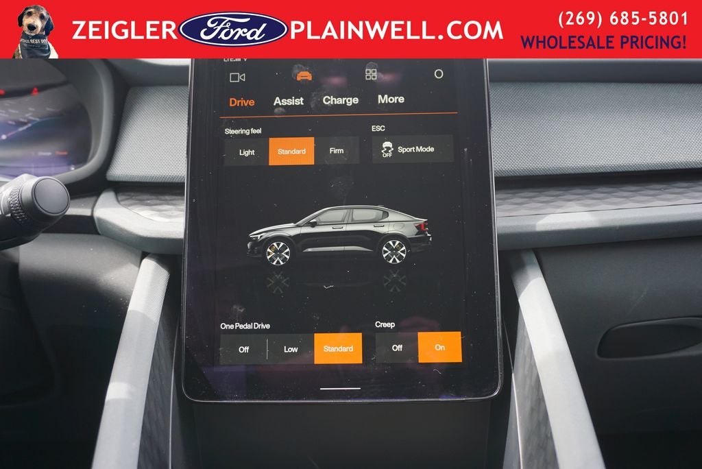 2024 Polestar 2 Long Range Dual Motor AWD Pilot Package Blis Navigation Park Assist