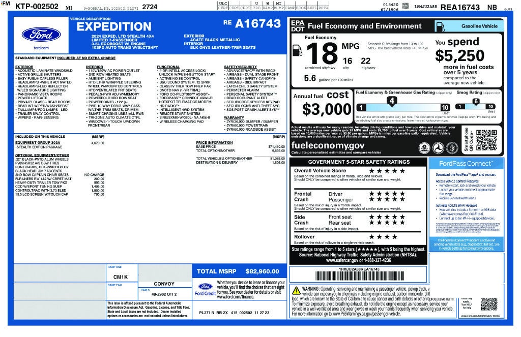 2024 Ford Expedition Limited
