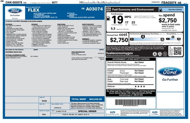 2015 Ford Flex Limited