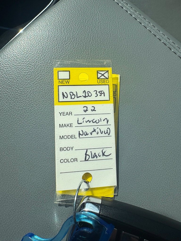 2022 Lincoln Nautilus Reserve