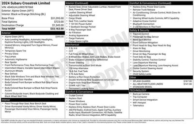 2024 Subaru Crosstrek Limited