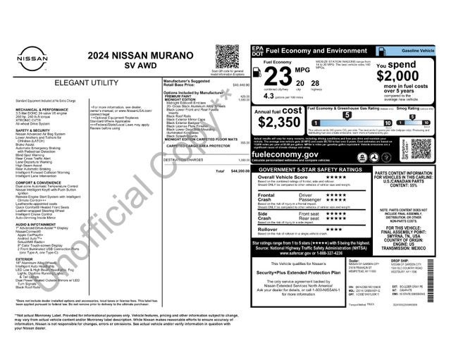 2024 Nissan Murano SV