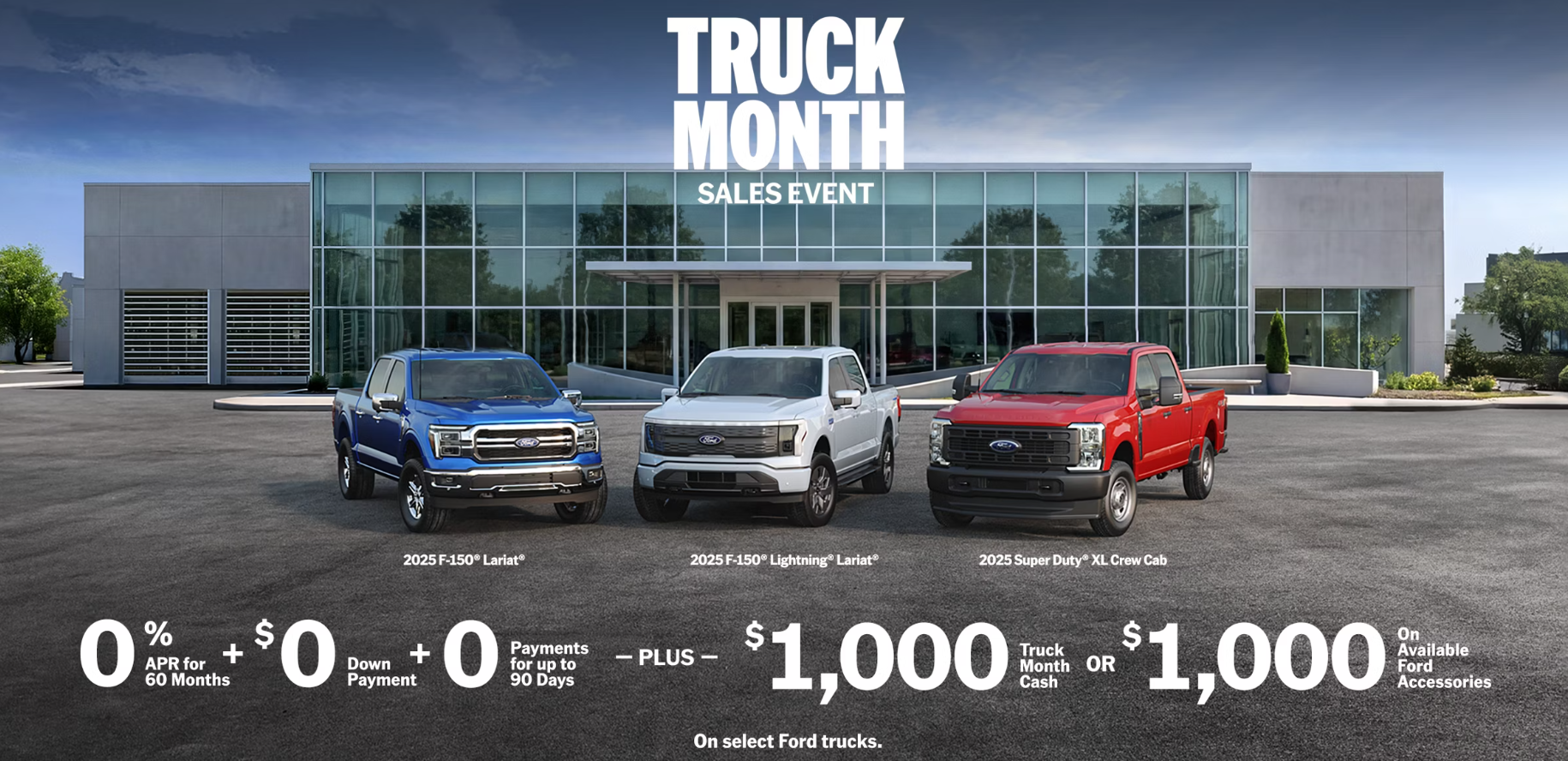 Ford Truck Month Sales Event