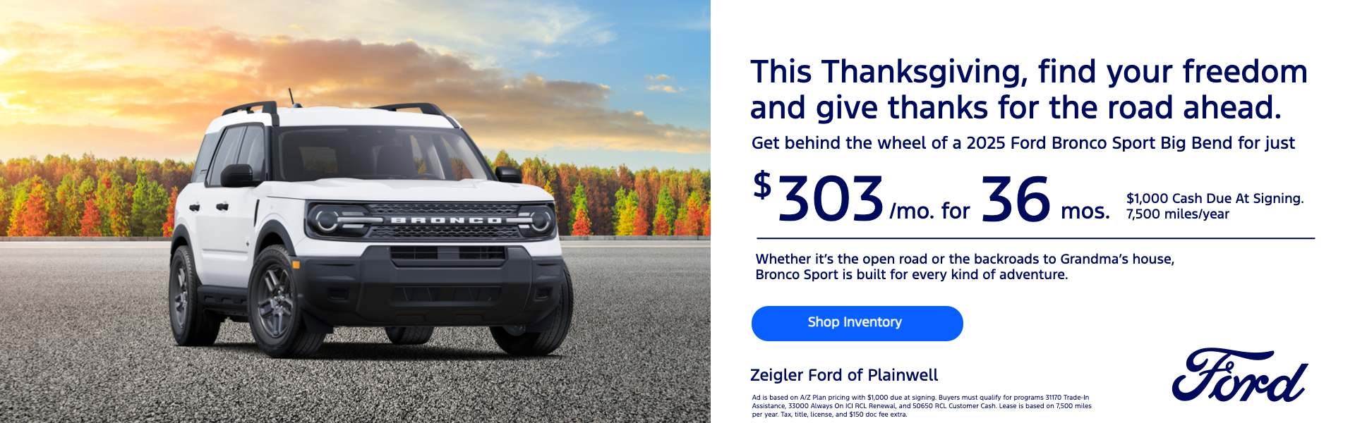 2025 Bronco Sport Big Bend