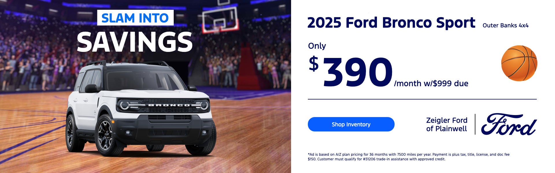 2025 Ford Bronco Sport Outer Banks 4x4