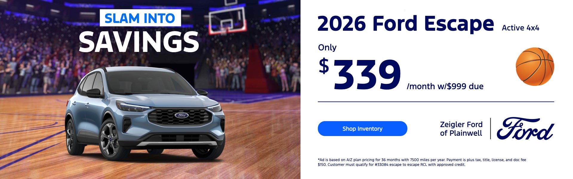 2026 Ford Escape Active 4x4