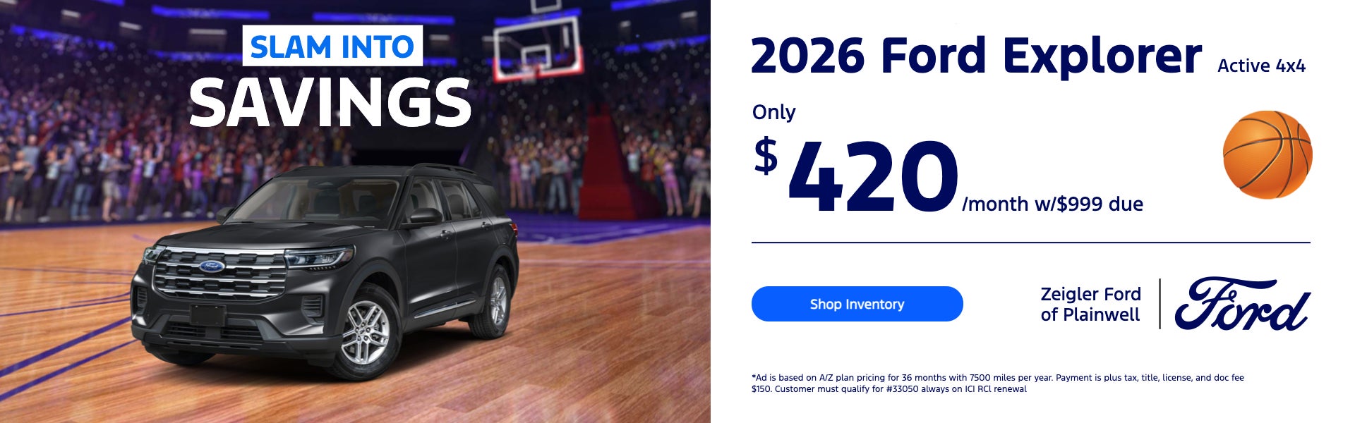 2026 Ford Explorer Active 4x4