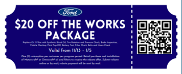 $20 Off The Works Package