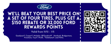 Ford Tires Offer